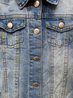Y.F.K. Light-Wash Denim Jacket