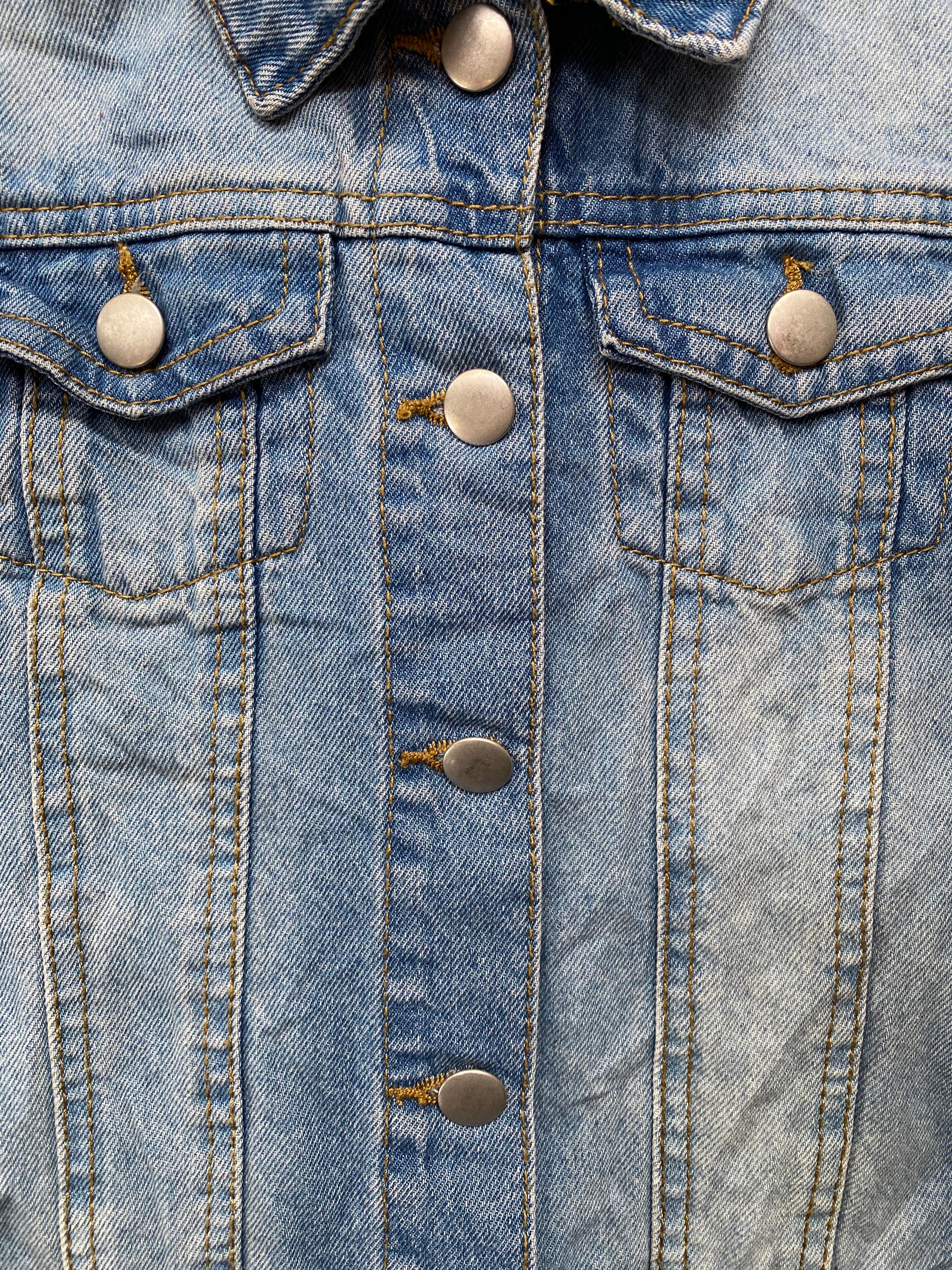 Y.F.K. Light-Wash Denim Jacket