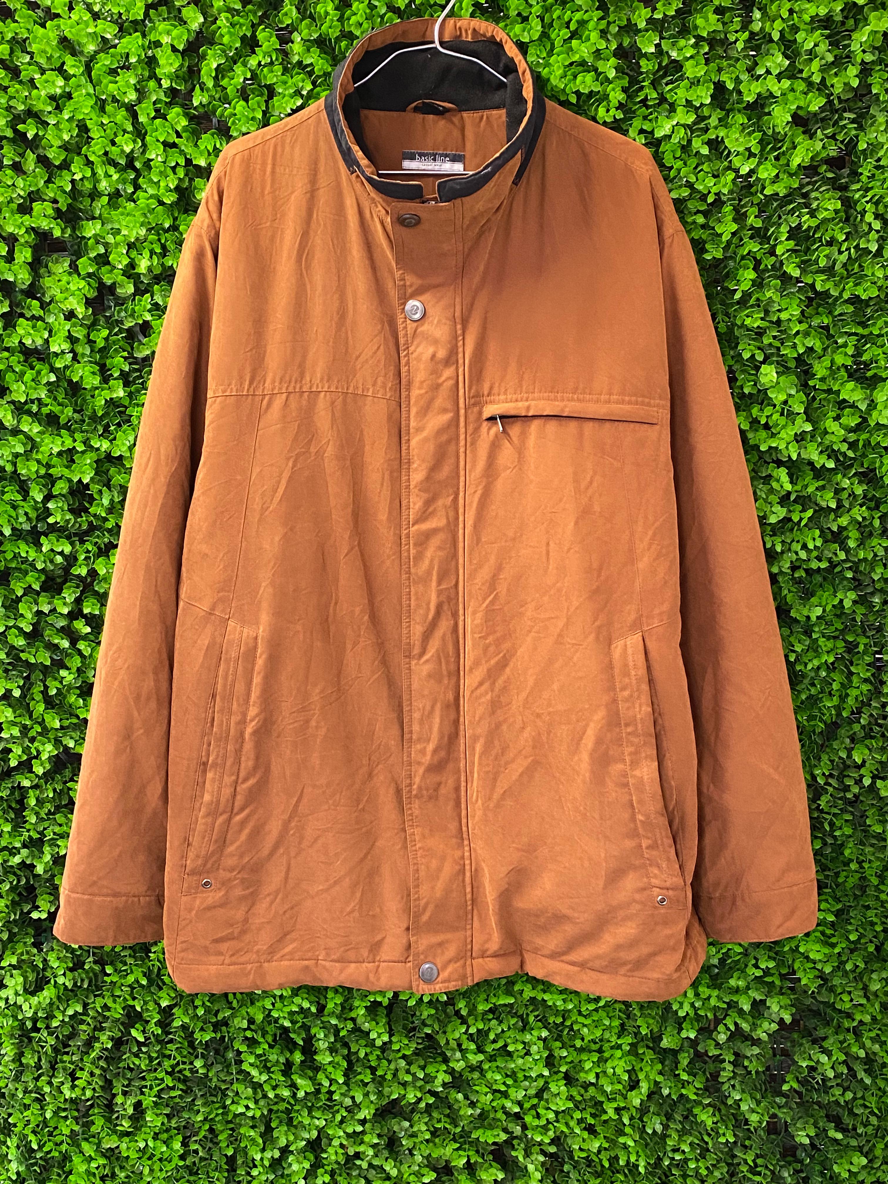 Basic Line Rust Utility Jacket