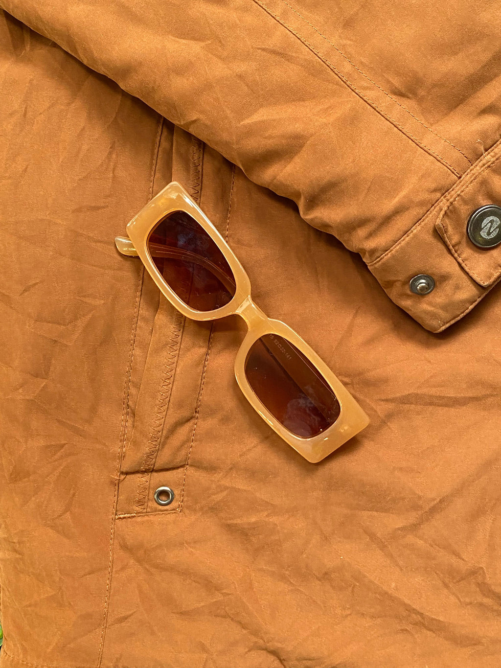 Basic Line Rust Utility Jacket