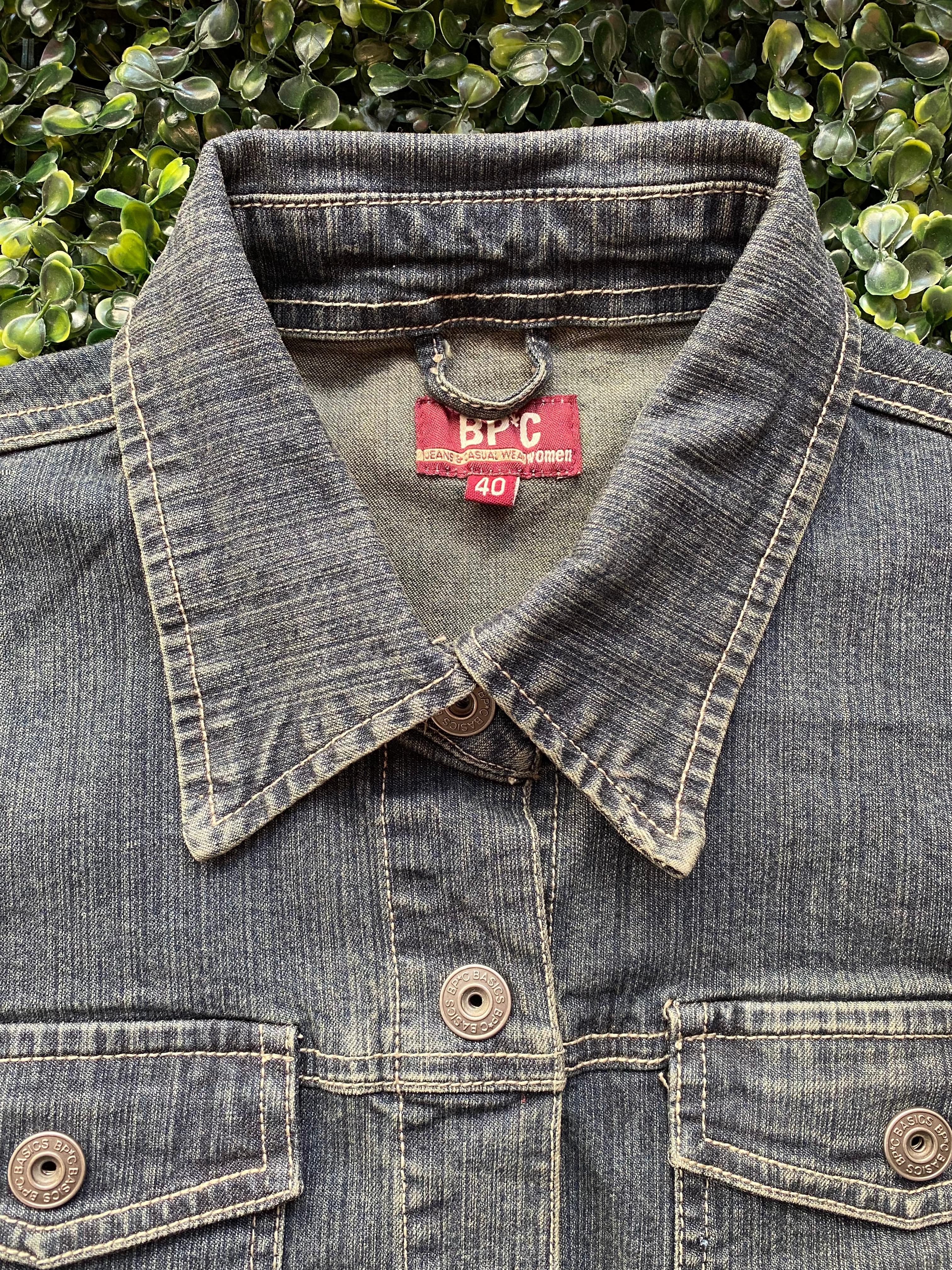 BP*C Vintage-Wash Denim Jacket
