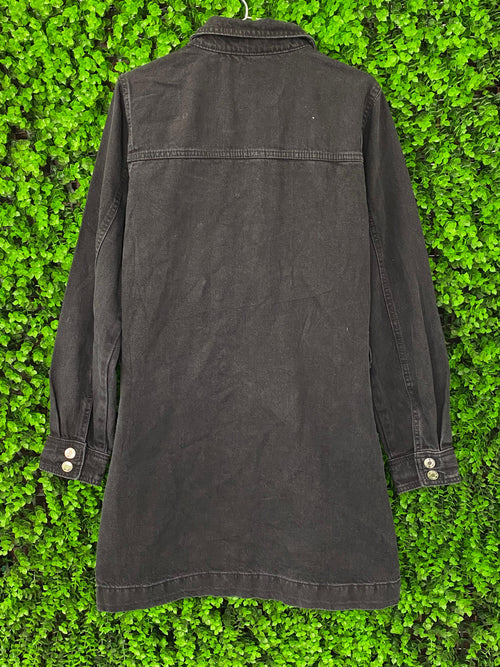 Primark Denim Co. Black Denim Shirt Dress
