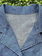 Blue Denim Longline Jacket
