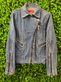Kookai Jeans Denim Biker Jacket