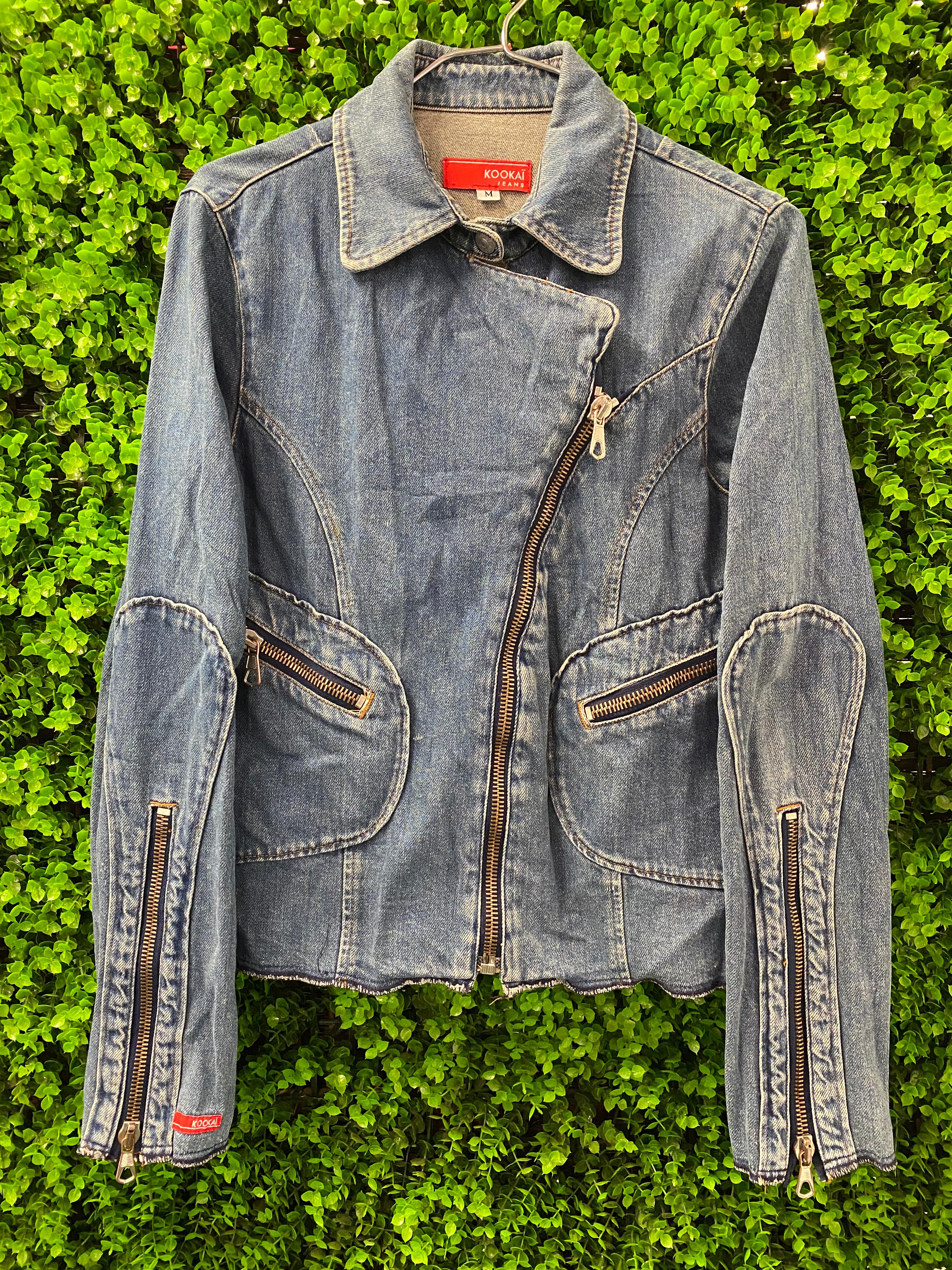 Kookai Jeans Denim Biker Jacket