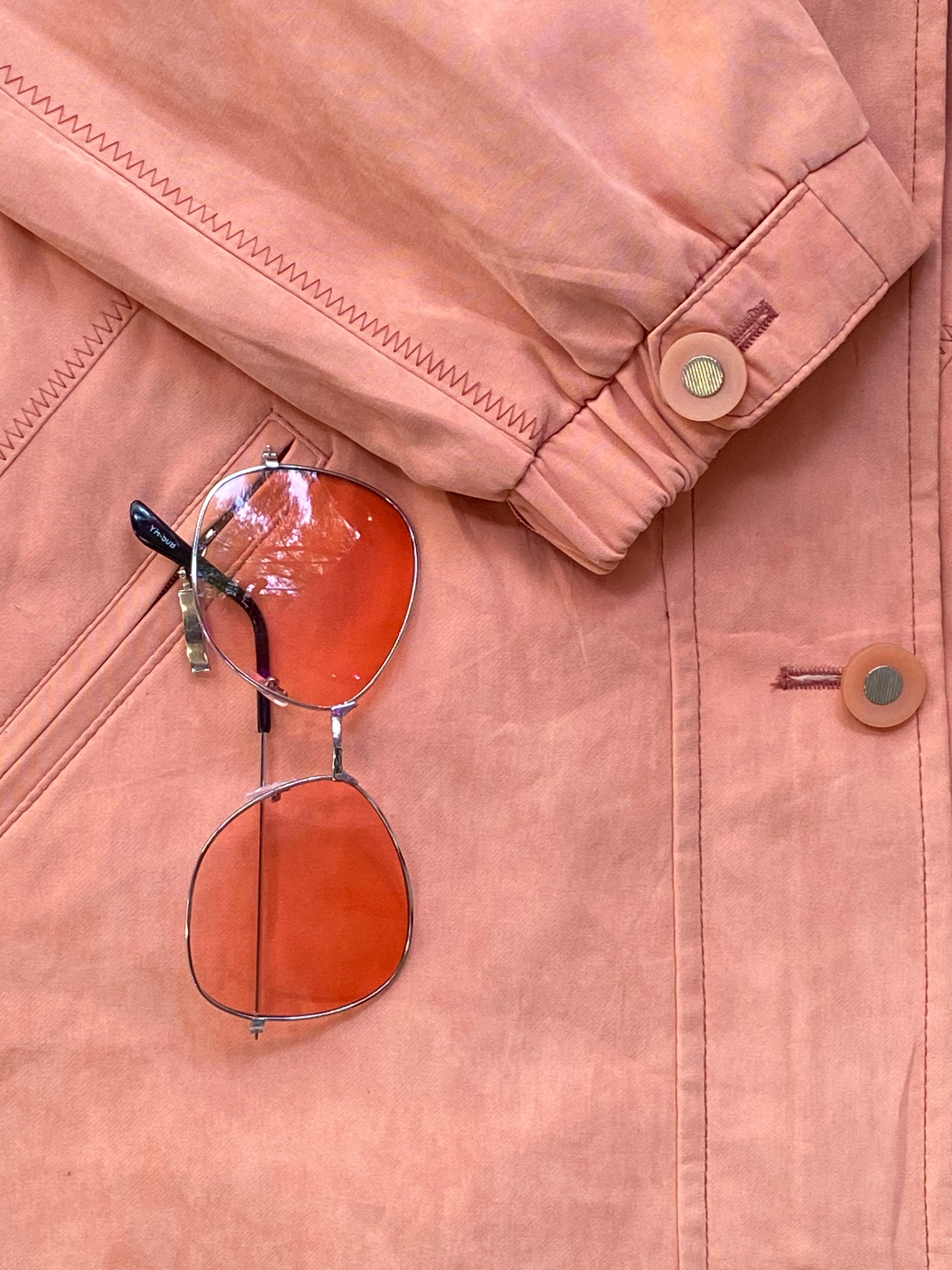 Mian Peach Utility Jacket
