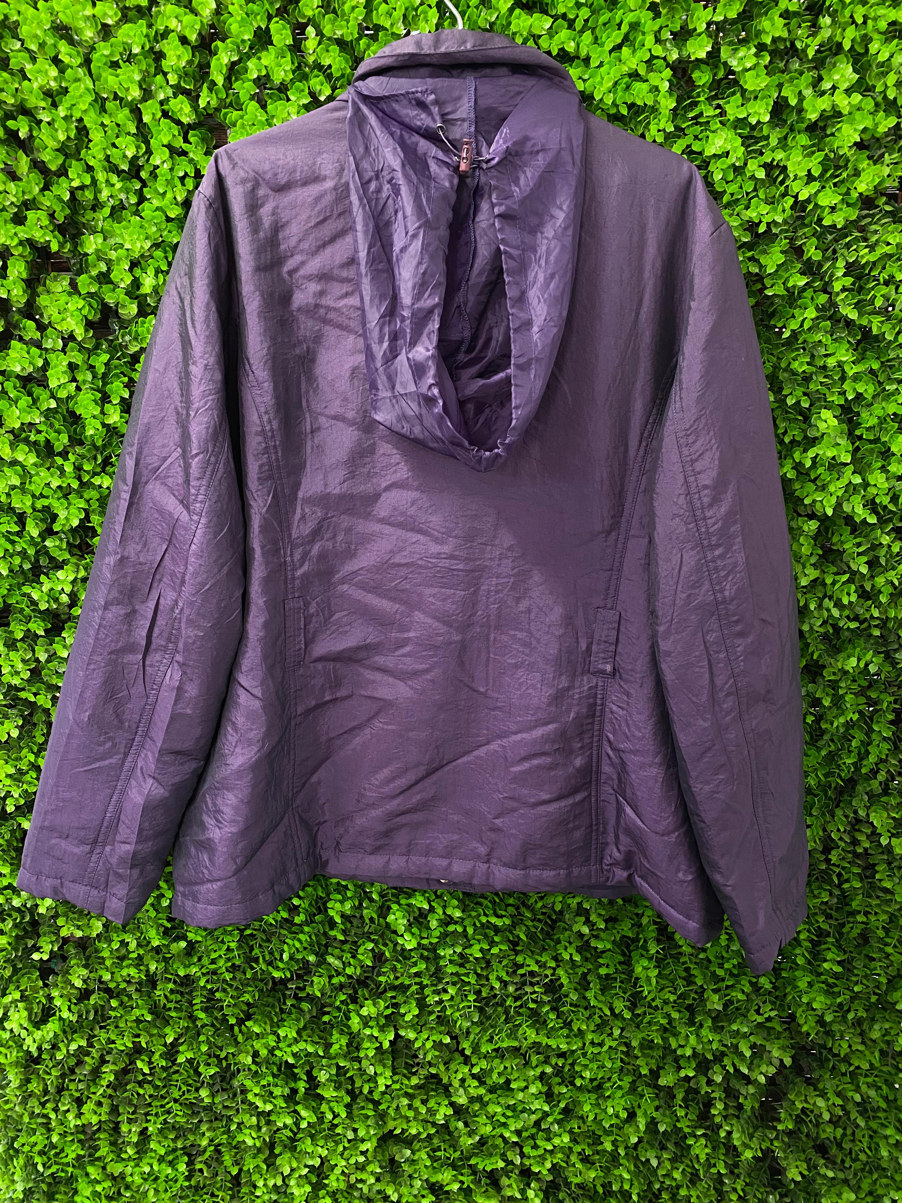Ellen Rose Purple Utility Jacket