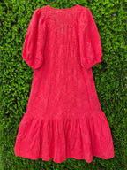 Zara Embroidered Maxi Dress