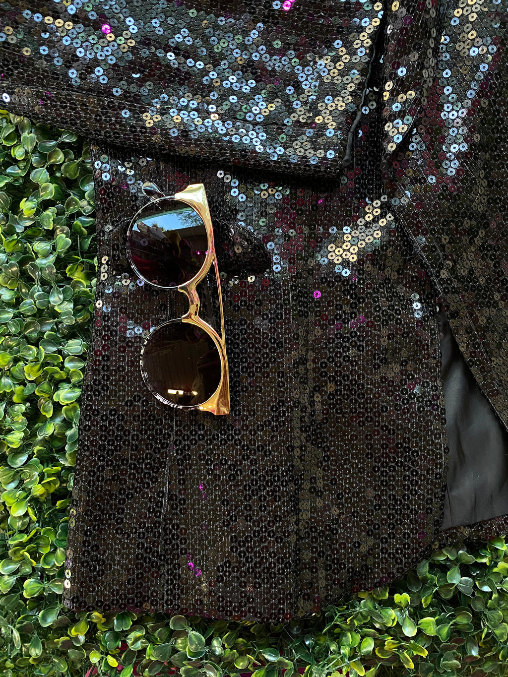 Romeo + Juliette Sequin Blazer