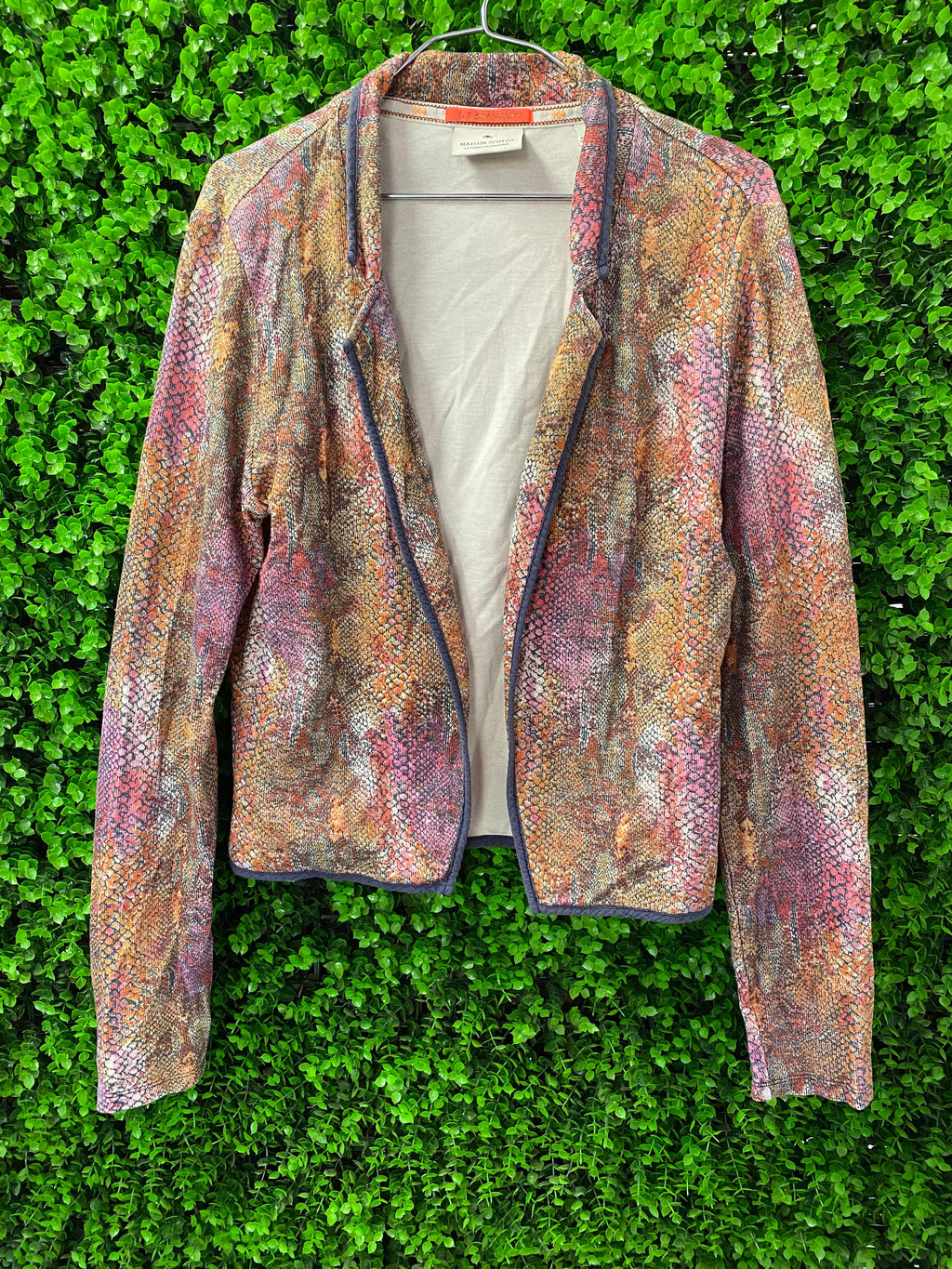 Maison Scotch Les Bon Vivants Printed Jacket