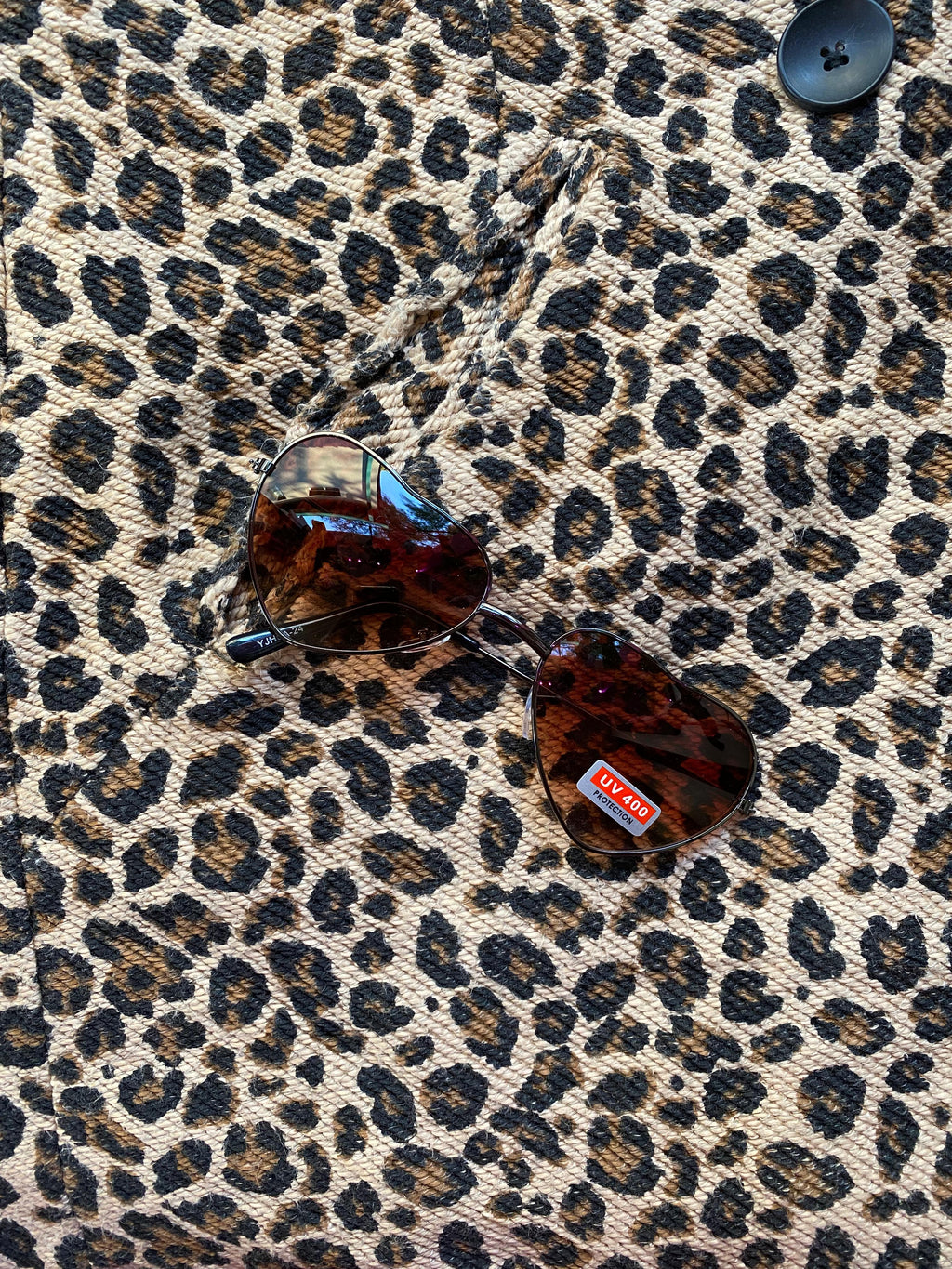 Stradivarius Leopard-Print Longline Coat