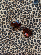 Stradivarius Leopard-Print Longline Coat