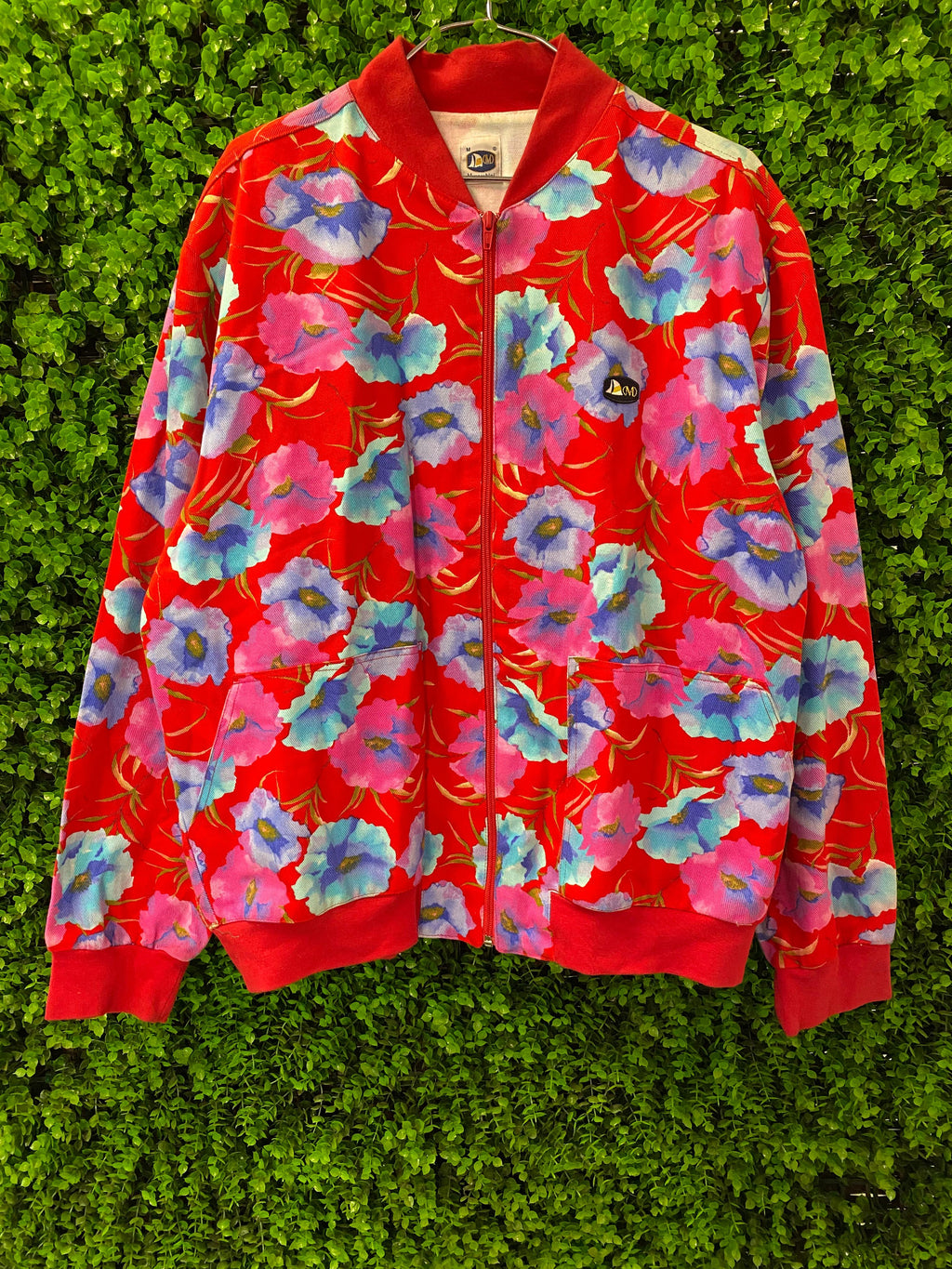 Maracchini Red Floral Bomber Jacket