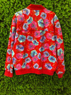 Maracchini Red Floral Bomber Jacket
