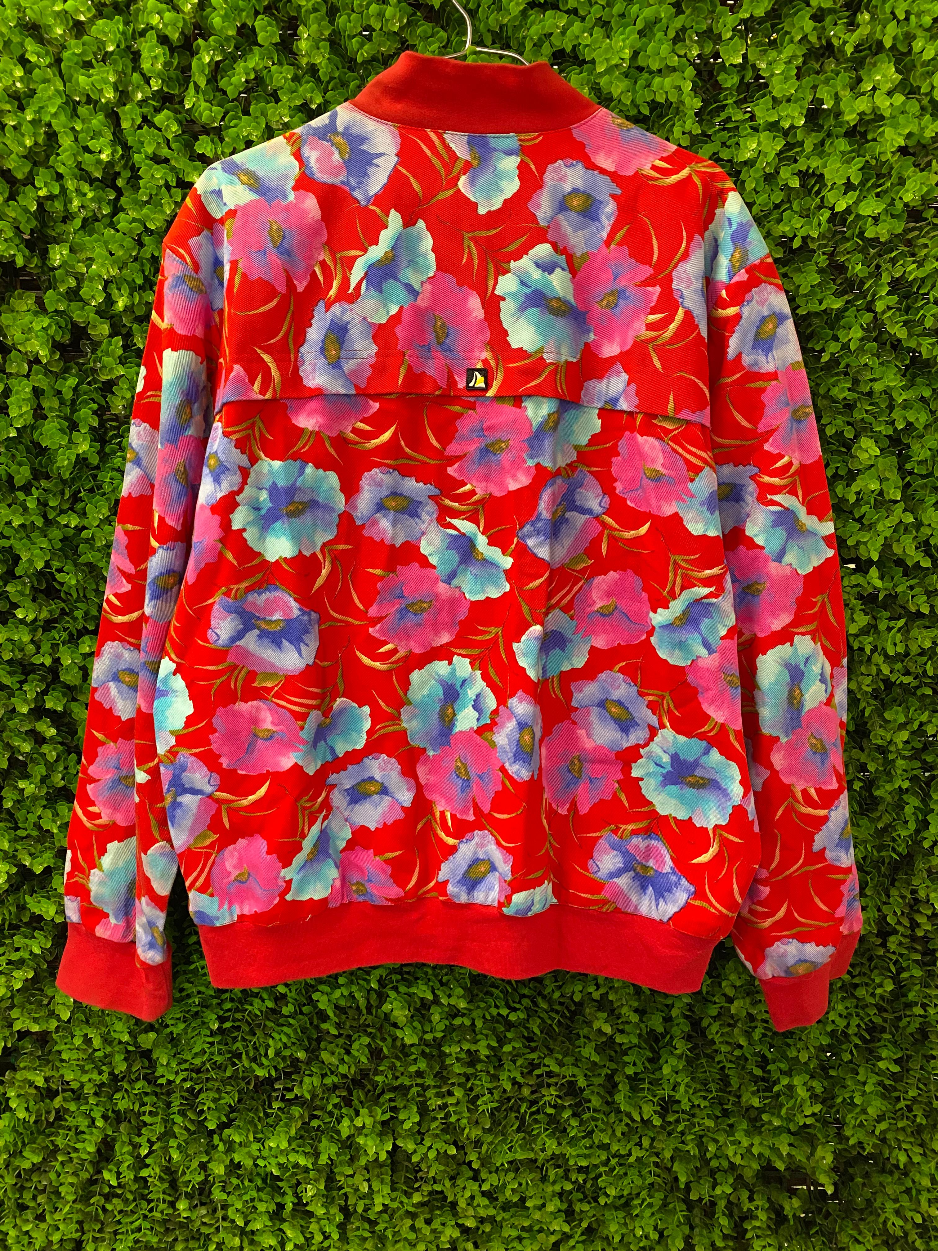Maracchini Red Floral Bomber Jacket