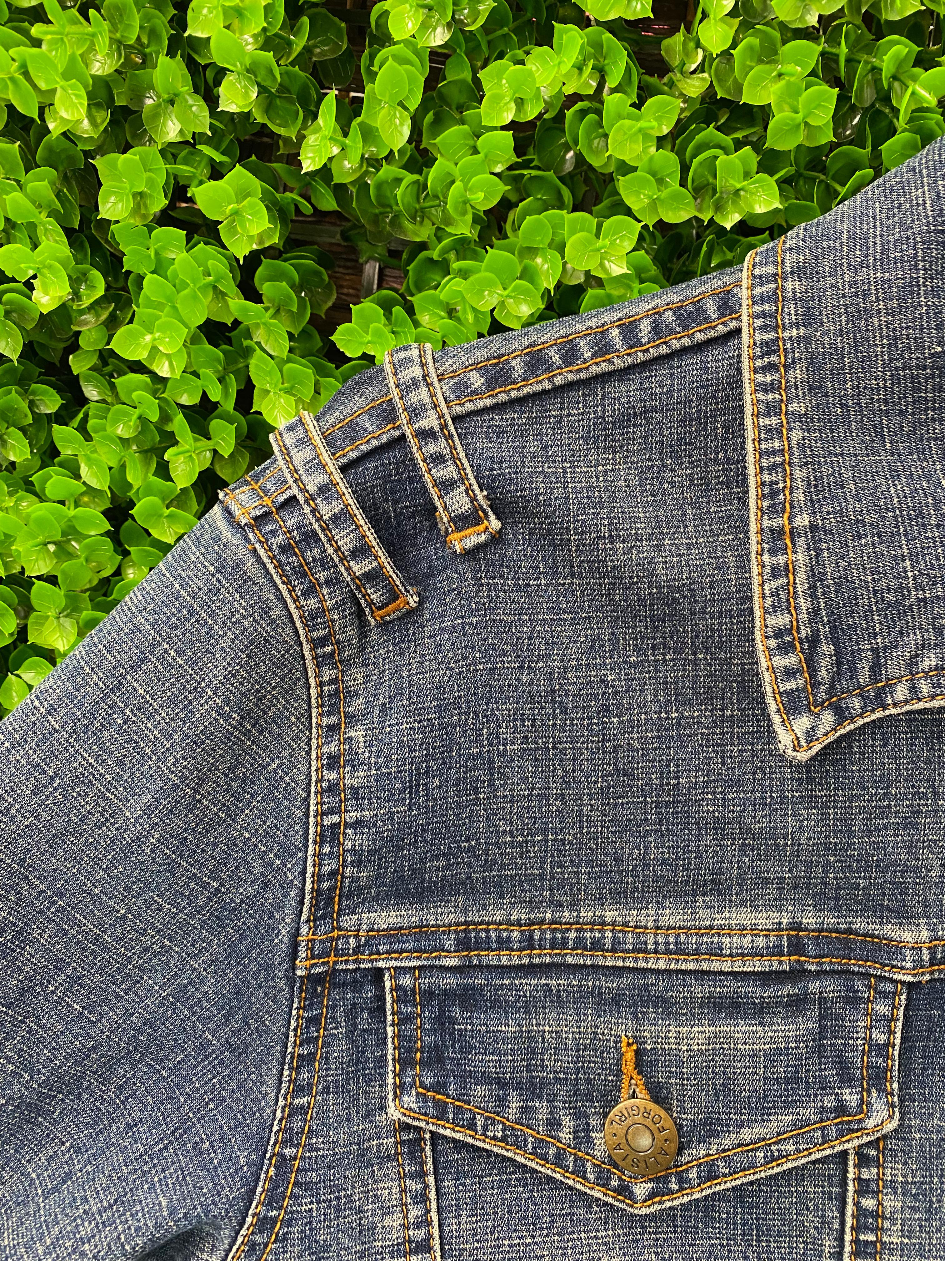 Alisia Forgirl Vintage Wash Denim Jacket