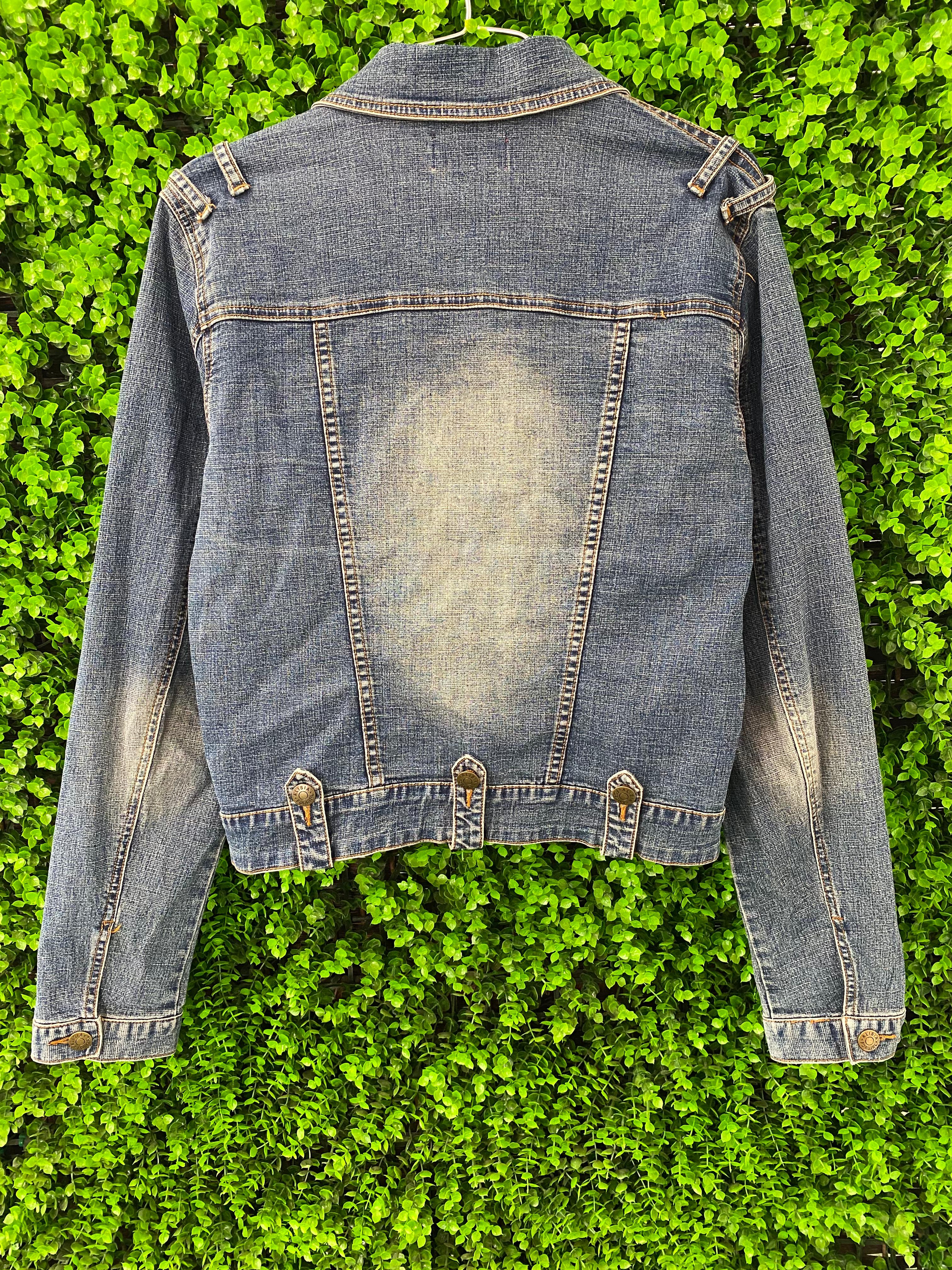 Alisia Forgirl Vintage Wash Denim Jacket