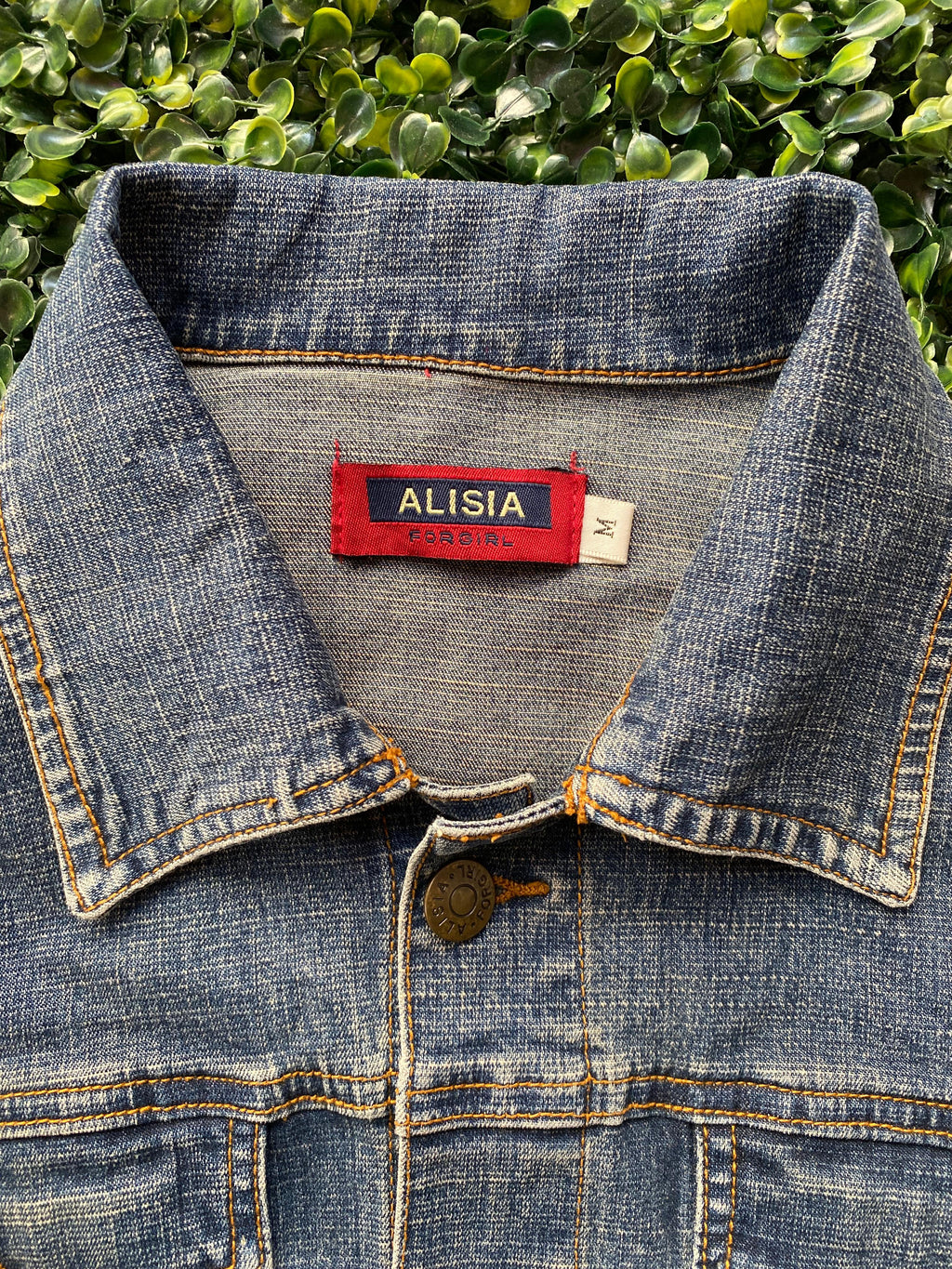 Alisia Forgirl Vintage Wash Denim Jacket