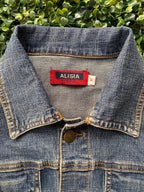 Alisia Forgirl Vintage Wash Denim Jacket