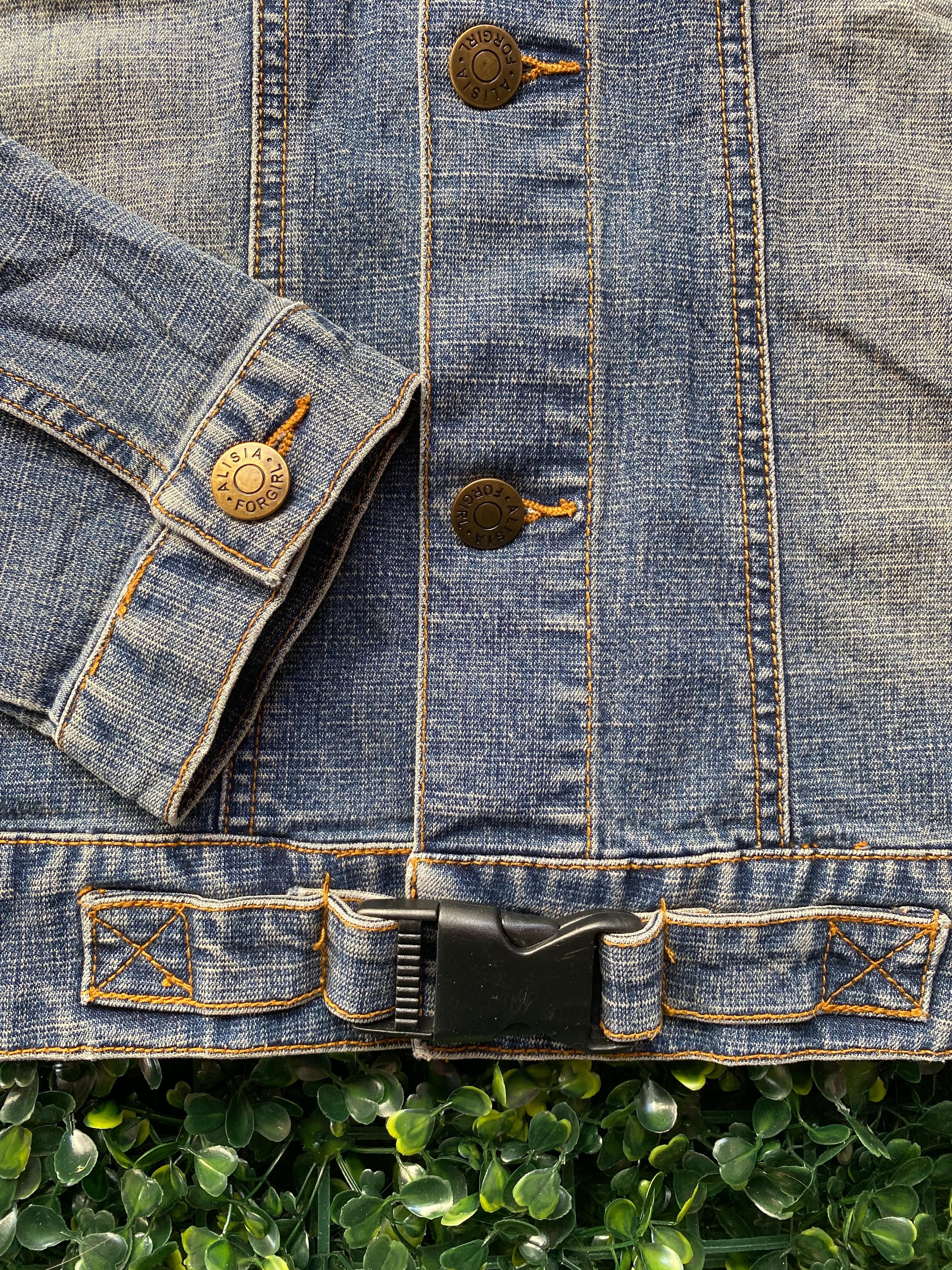Alisia Forgirl Vintage Wash Denim Jacket