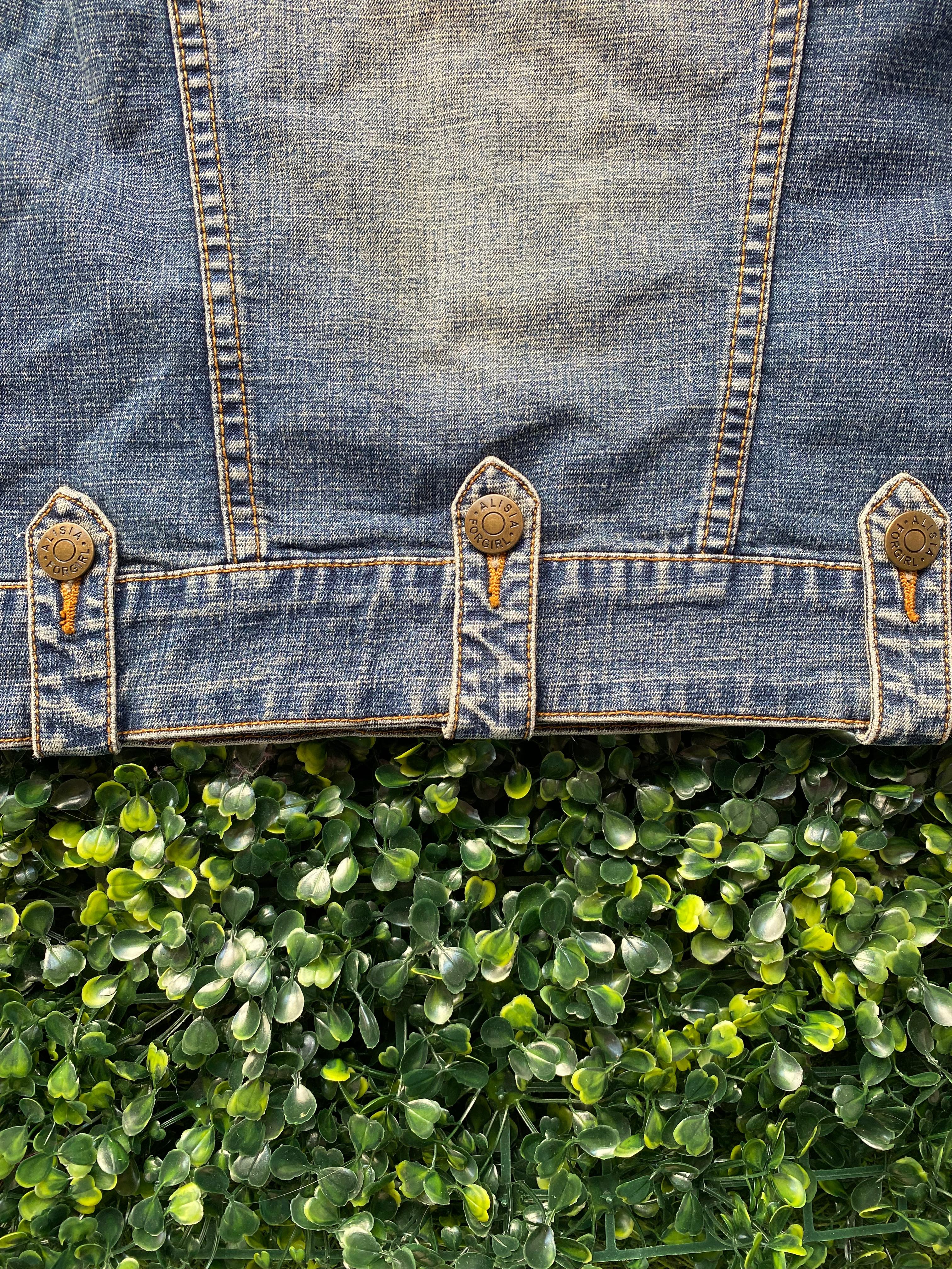 Alisia Forgirl Vintage Wash Denim Jacket