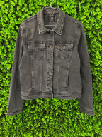 C&A Clockhouse Washed Black Denim Jacket