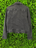 C&A Clockhouse Washed Black Denim Jacket