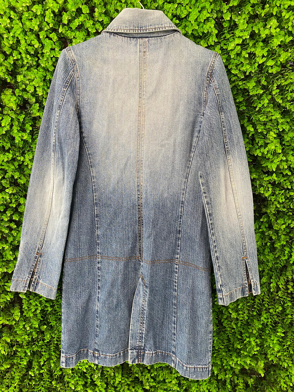 Kookai Longline Denim Utility Coat