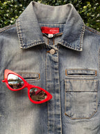 Kookai Longline Denim Utility Coat