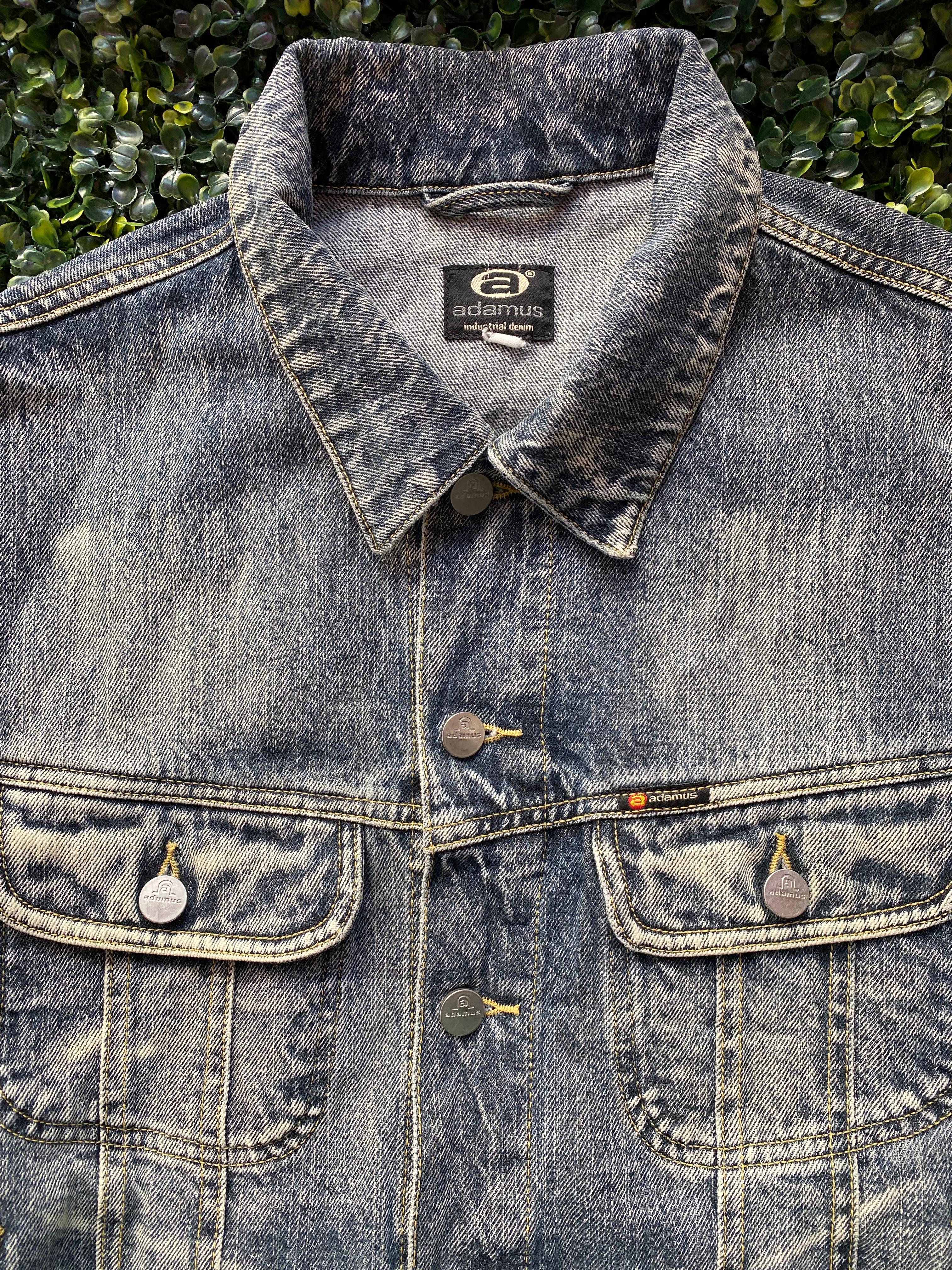 Adamus Acid-Wash Denim Jacket