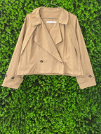 Hannah Lavery Cropped Trench Jacket