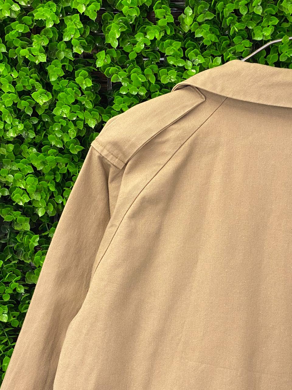 Hannah Lavery Cropped Trench Jacket