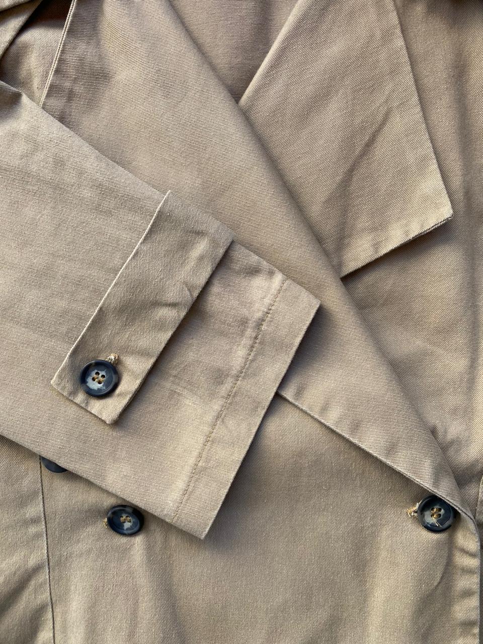 Hannah Lavery Cropped Trench Jacket
