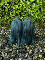 Emerald Green Tassel Heels