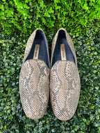 Steve Madden Snakeskin Print Loafers