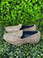 Steve Madden Snakeskin Print Loafers
