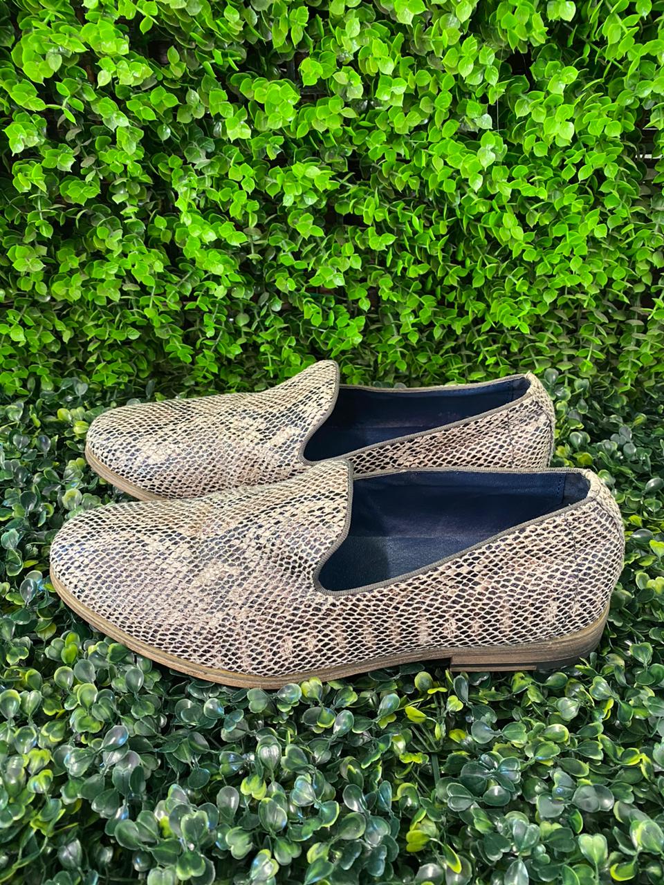 Steve Madden Snakeskin Print Loafers