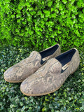 Steve Madden Snakeskin Print Loafers