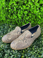 Steve Madden Snakeskin Print Loafers