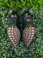 Lamara Paris Black Pointed Court Heels