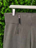 Zara Trafaluc Houndstooth Zip-Detail Trousers