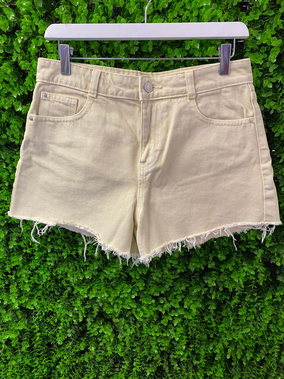 Zara High-Waisted Denim Shorts