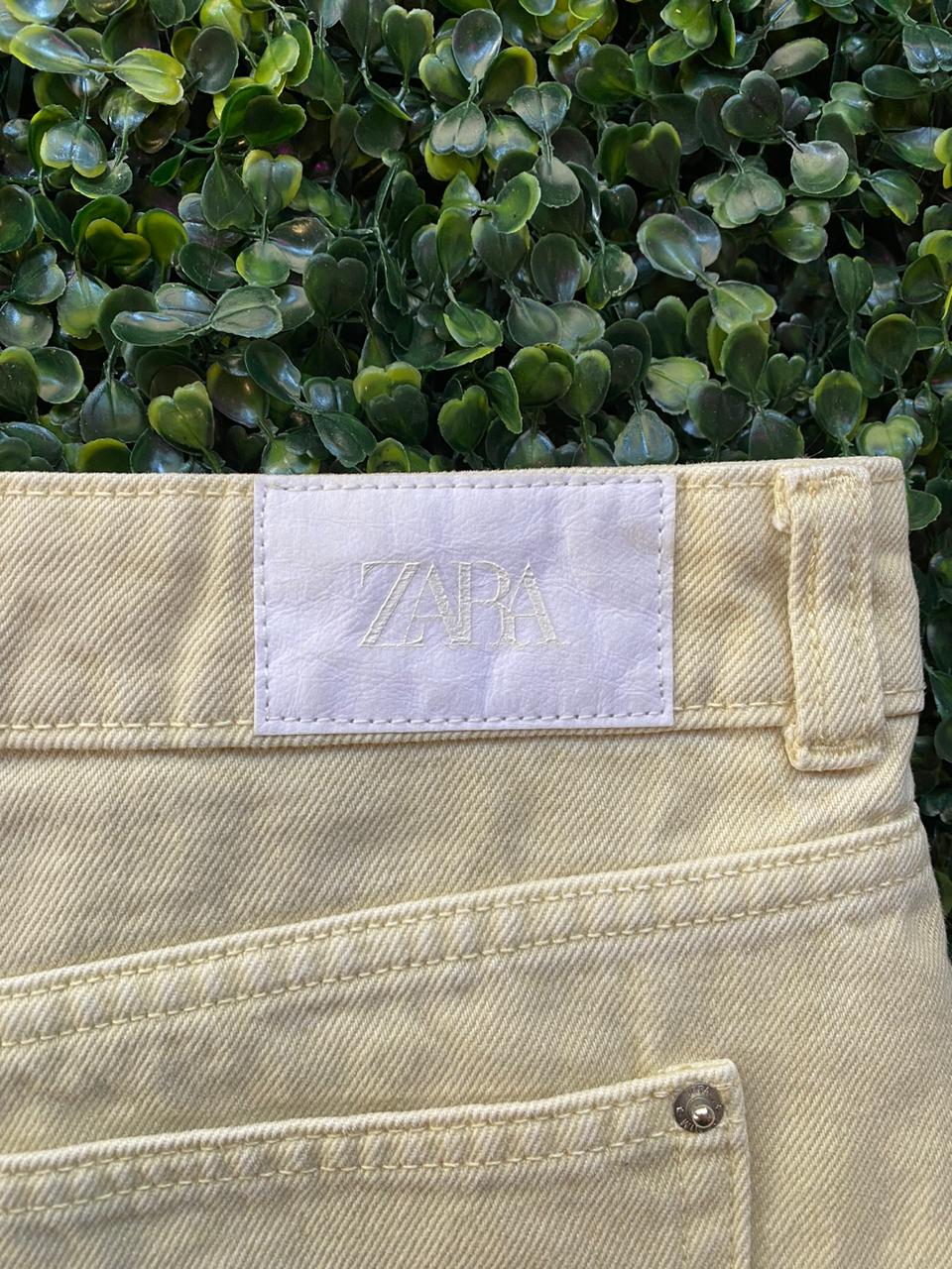 Zara High-Waisted Denim Shorts
