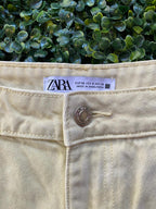 Zara High-Waisted Denim Shorts