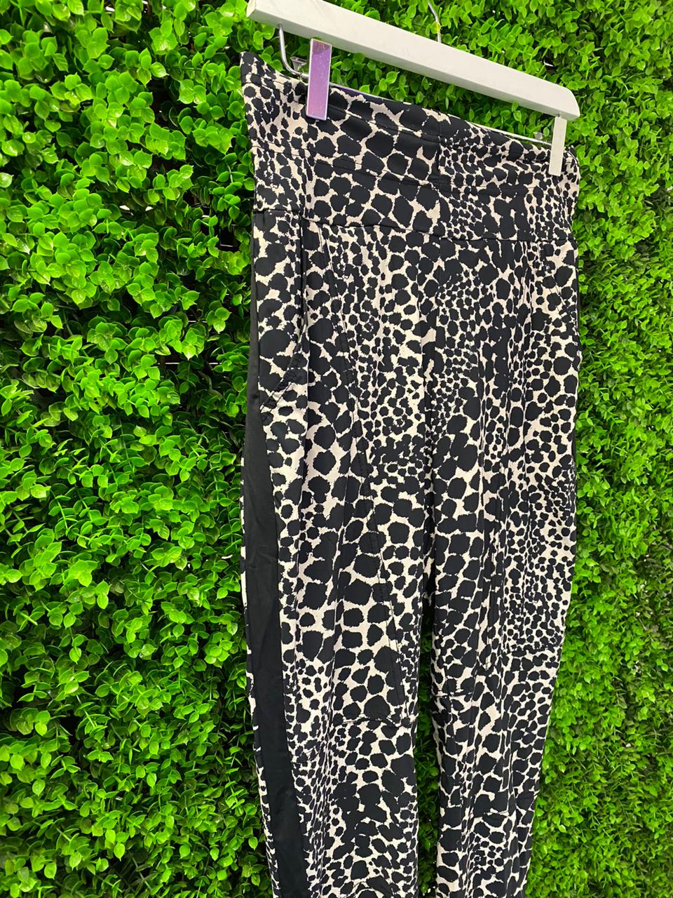 G-maxx Animal-Print Tapered Trousers