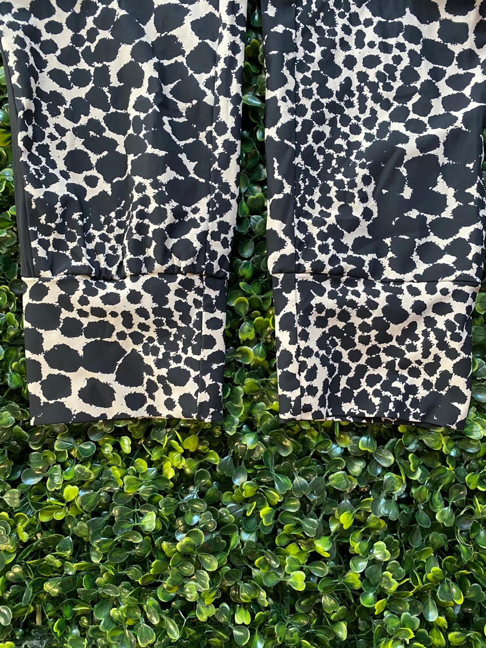 G-maxx Animal-Print Tapered Trousers