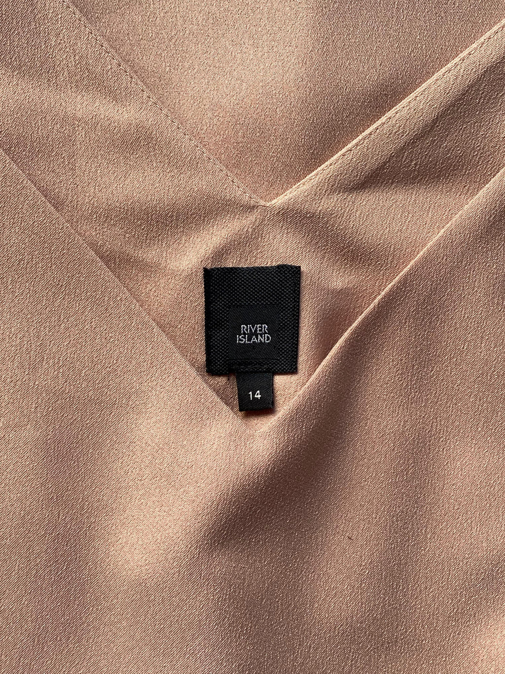 River Island Blush Pink Braided-Strap Mini Dress
