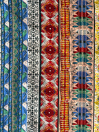Multicolour Patchwork-Print Dress