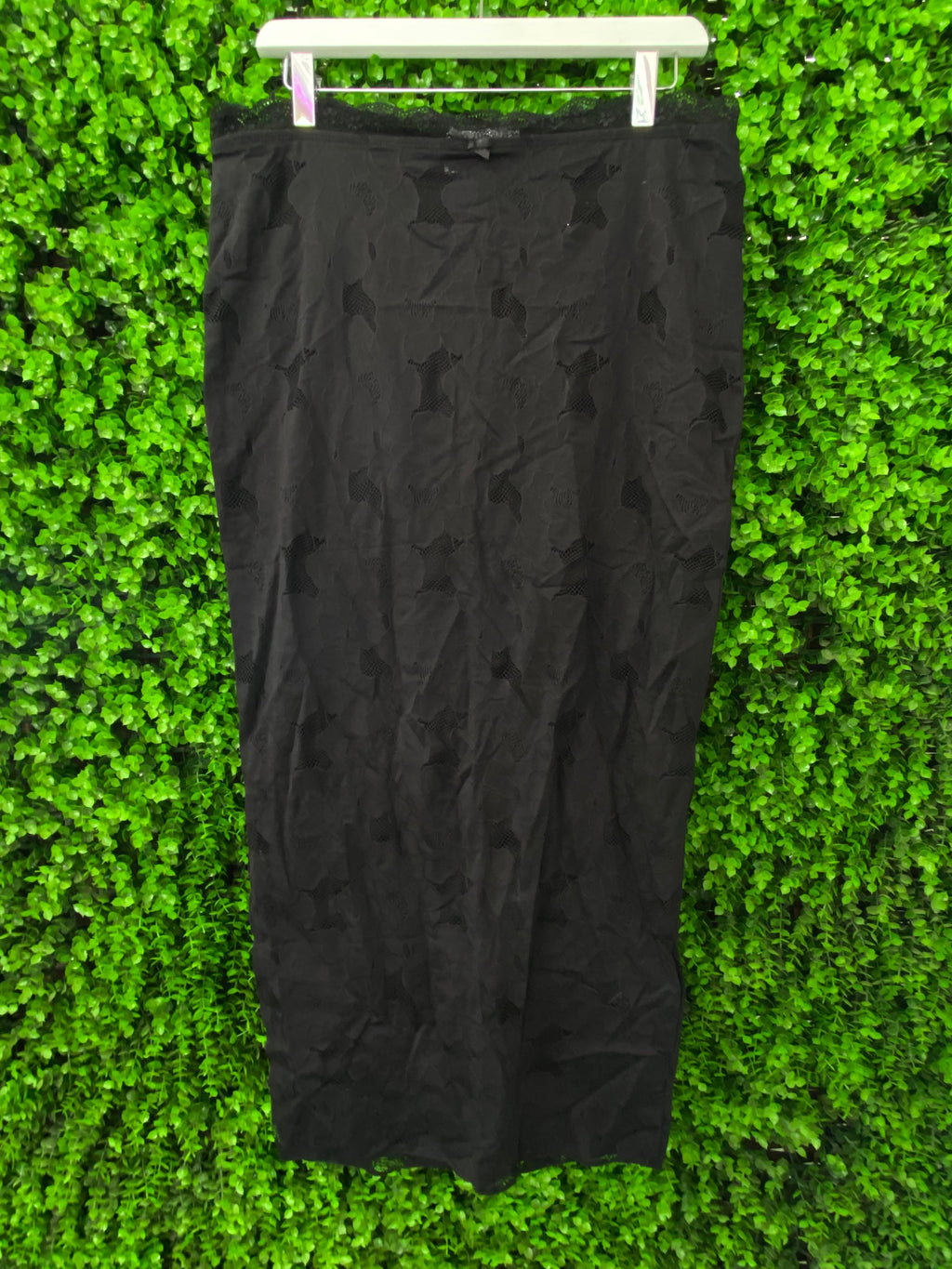Rita Ora x Primark Black Floral Lace Maxi Skirt