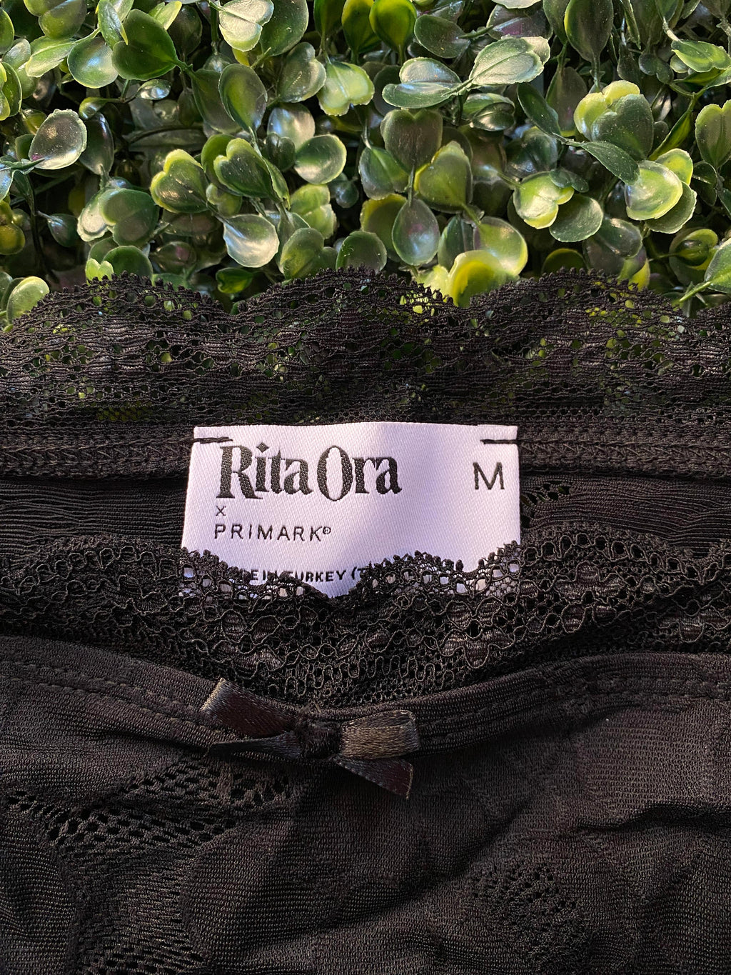 Rita Ora x Primark Black Floral Lace Maxi Skirt